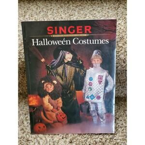 Vtg Singer Sewing Reference Library Halloween Costumes Hardcover Book 1997